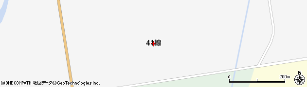 北海道釧路市阿寒町上徹別（４１線）周辺の地図