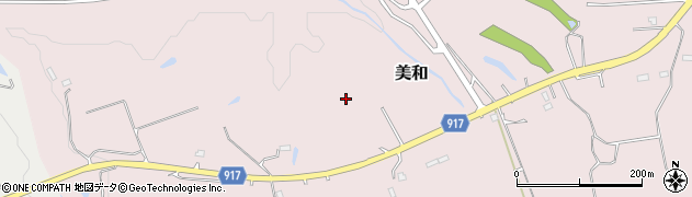 北海道三笠市美和周辺の地図
