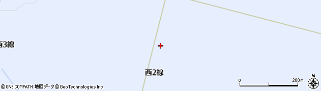 北海道河東郡上士幌町上音更西２線周辺の地図
