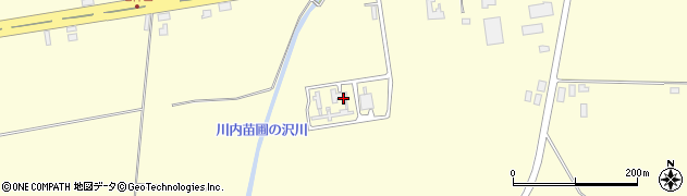 株式会社データーベース　三笠事業所周辺の地図