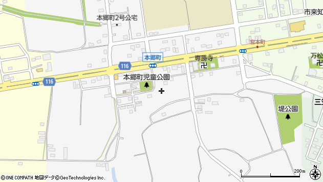 〒068-2161 北海道三笠市本郷町の地図