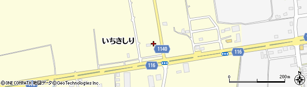 北海道三笠市いちきしり712周辺の地図