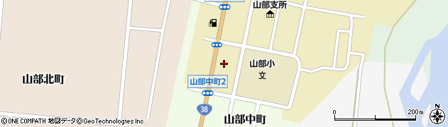株式会社ホクレン商事　ふらの山部店注文受付周辺の地図
