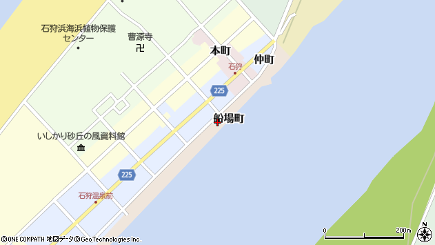 〒061-3378 北海道石狩市船場町の地図