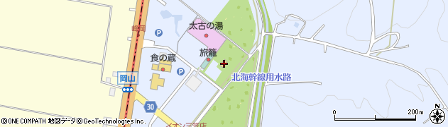 北海道三笠市岡山1042周辺の地図
