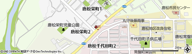 唐松郵便局 ＡＴＭ周辺の地図