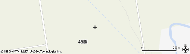 北海道釧路市阿寒町蘇牛４５線周辺の地図