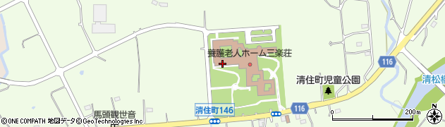 三笠市役所　デイサービスセンター湯快館周辺の地図