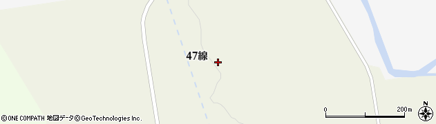 北海道釧路市阿寒町蘇牛４７線周辺の地図