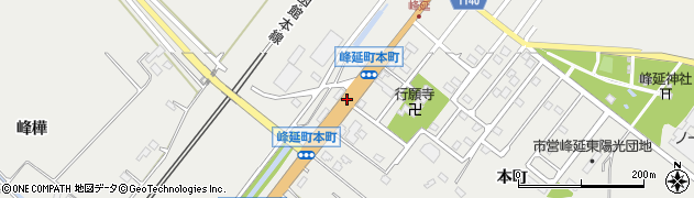 峰延町本町周辺の地図