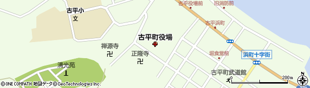 北海道古平町（古平郡）周辺の地図