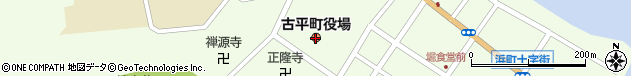 北海道古平郡古平町周辺の地図