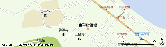 古平町役場議会　事務局周辺の地図