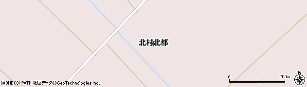 北海道岩見沢市北村北都周辺の地図