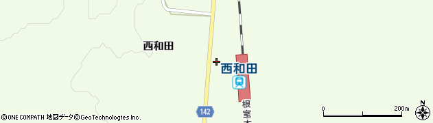 北海道根室市西和田815周辺の地図