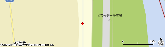 北海道新篠津村（石狩郡）第４８線周辺の地図