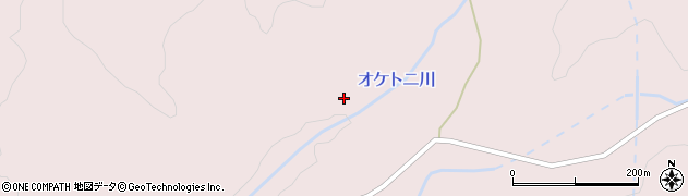 オケトニ川周辺の地図