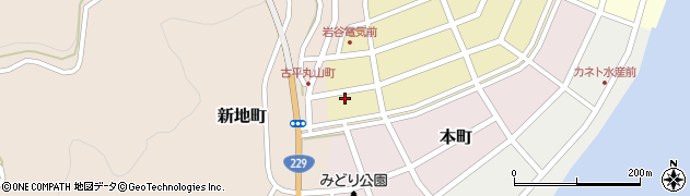 北海道古平郡古平町丸山町26周辺の地図