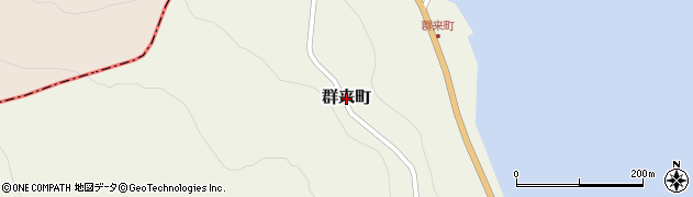 北海道古平町（古平郡）群来町周辺の地図