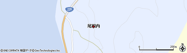 北海道積丹町（積丹郡）神岬町（尾根内）周辺の地図
