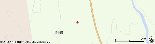 北海道釧路市阿寒町飽別５６線周辺の地図