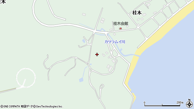 〒087-0023 北海道根室市桂木の地図