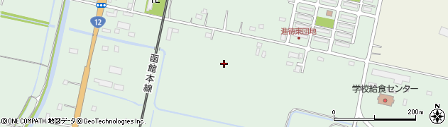 北海道美唄市進徳町（東）周辺の地図