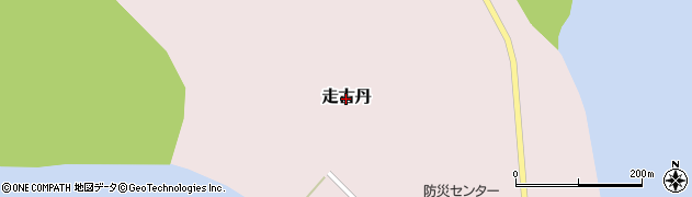 北海道別海町（野付郡）走古丹周辺の地図