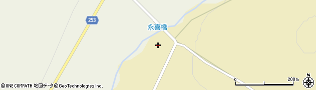 永喜橋周辺の地図