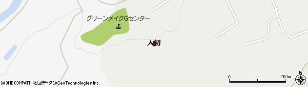 北海道美唄市落合町（入初）周辺の地図