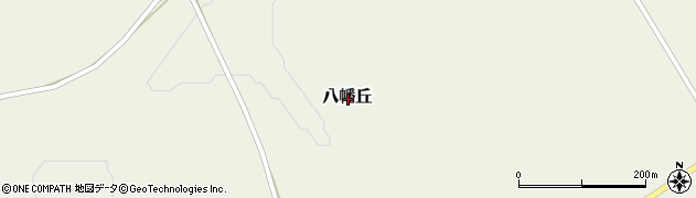 北海道富良野市八幡丘周辺の地図