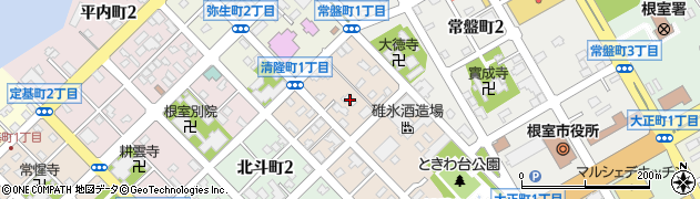 七重旅館周辺の地図