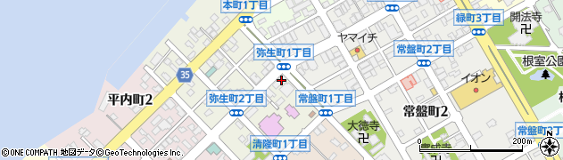 ホクトタクシー株式会社　事務所周辺の地図