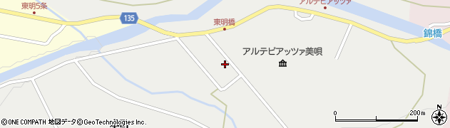 北海道美唄市落合町栄町58周辺の地図