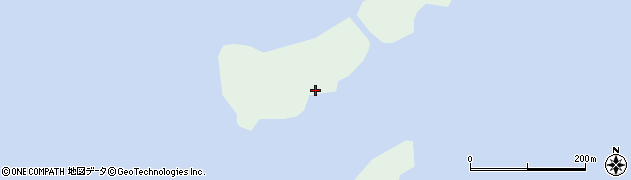 北海道根室市歯舞周辺の地図