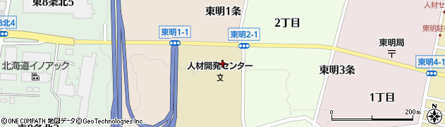 株式会社エヌジェーエス　北海道ＳＰＳセンター周辺の地図