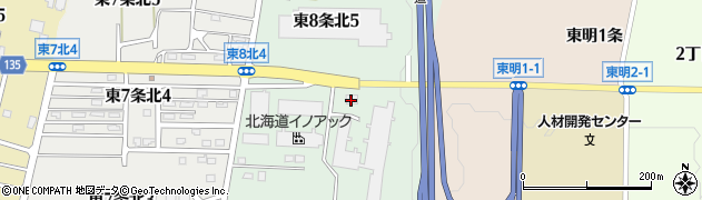 株式会社北海道イノアック周辺の地図