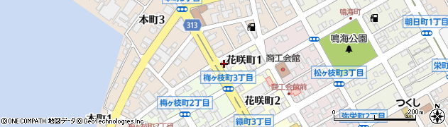 明治安田生命保険相互会社　釧路支社根室出張所周辺の地図