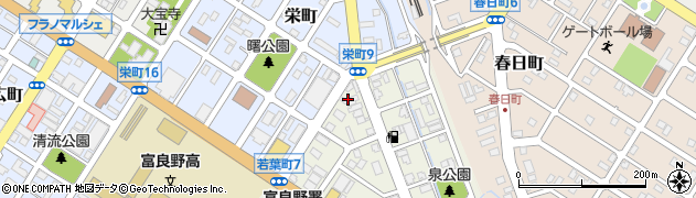富良野ボデー株式会社周辺の地図