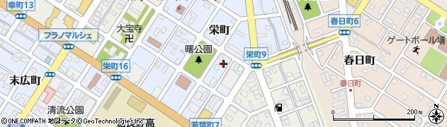 北海道電気保安協会富良野出張所周辺の地図
