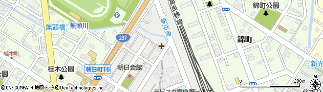 富良野通運株式会社周辺の地図