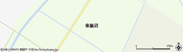 北海道富良野市東鳥沼周辺の地図