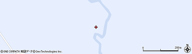 北海道川上郡標茶町上オソツベツ原野２線東周辺の地図