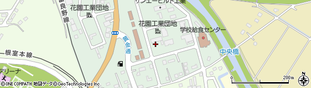 北海道富良野市花園町周辺の地図