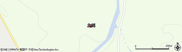 北海道月形町（樺戸郡）北郷周辺の地図