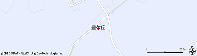 北海道樺戸郡月形町豊ケ丘周辺の地図
