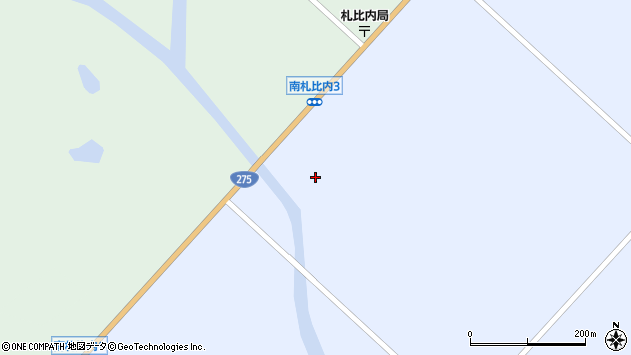 〒061-0507 北海道樺戸郡月形町南札比内の地図