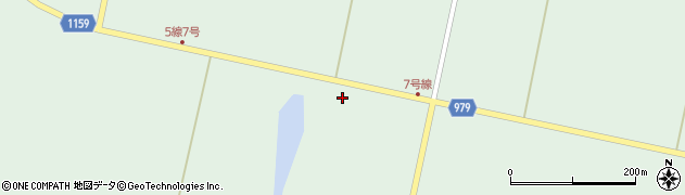 北海道美唄市中村町北5235周辺の地図