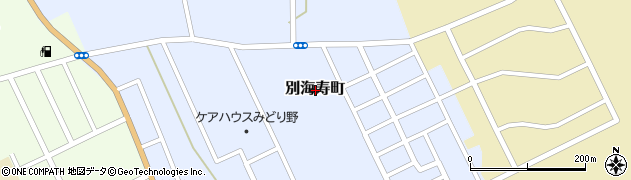 北海道野付郡別海町別海寿町周辺の地図