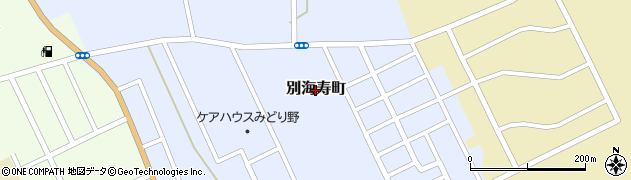 北海道別海町（野付郡）別海寿町周辺の地図